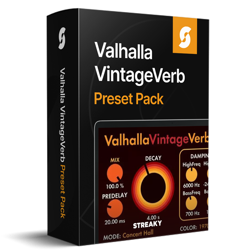 Valhalla Vintage Verb Presets - Streaky Academy